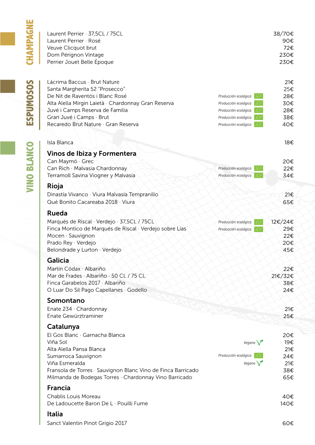 Vinos De Ibiza Y Formentera Rioja Rueda Galicia Somontano