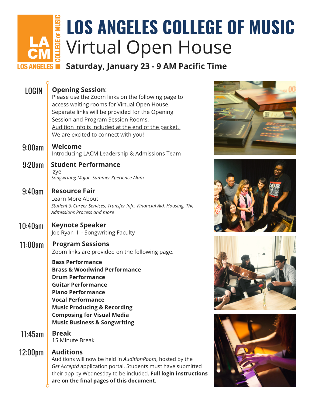 Virtual Open House Saturday, January 23 - 9 AM Pacific Time