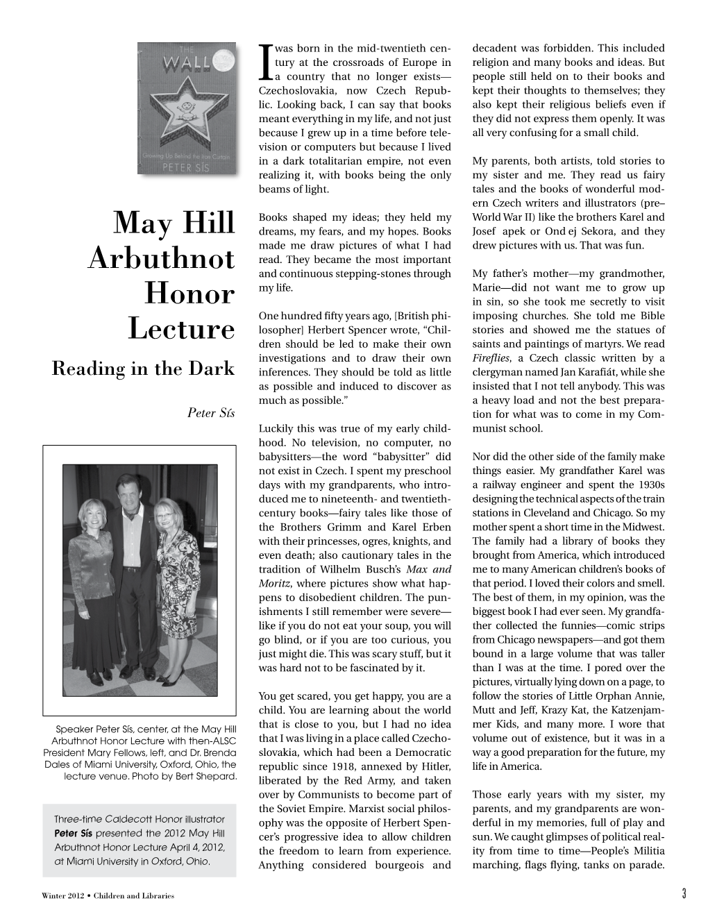 May Hill Arbuthnot Honor Lecture