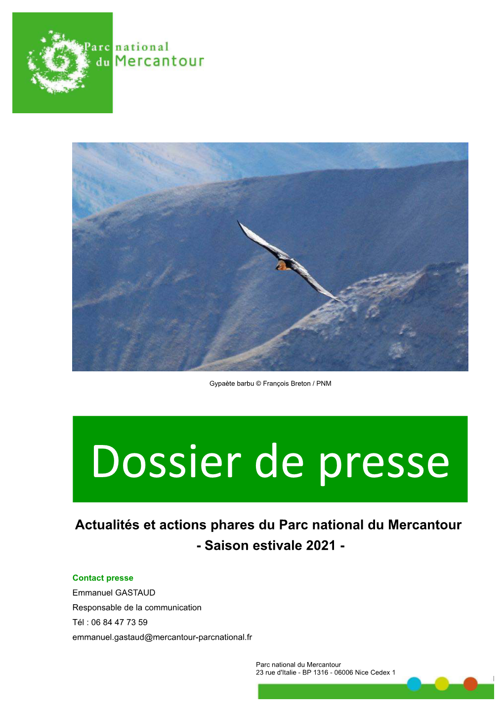 Dossier De Presse