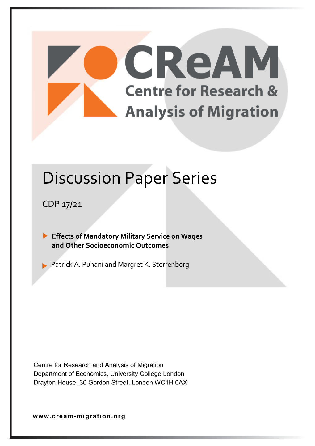 Effects of Mandatory Military Service on Wages and Other Socioeconomic Outcomes