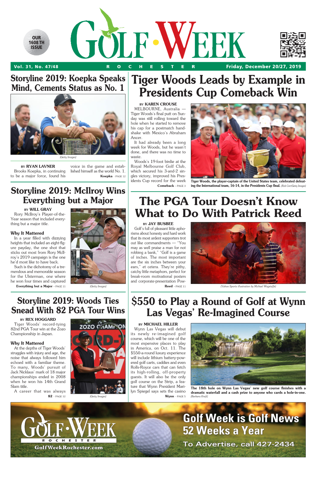 Tiger Woods Leads by Example in Presidents Cup Comeback