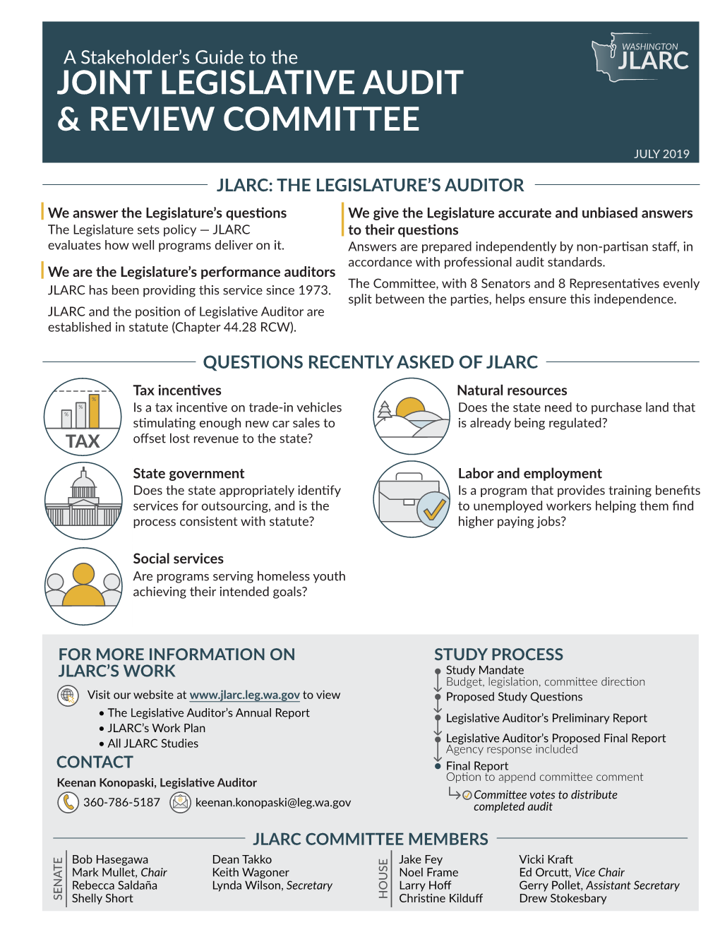 Joint Legislative Audit & Review Committee