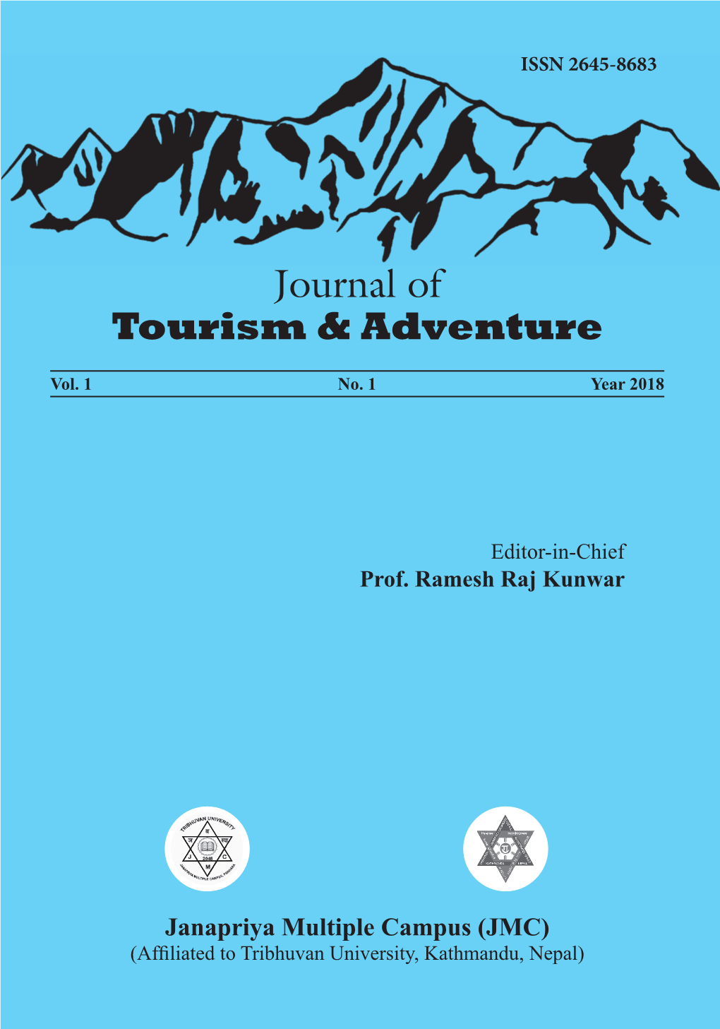 Journal of Tourism & Adventure