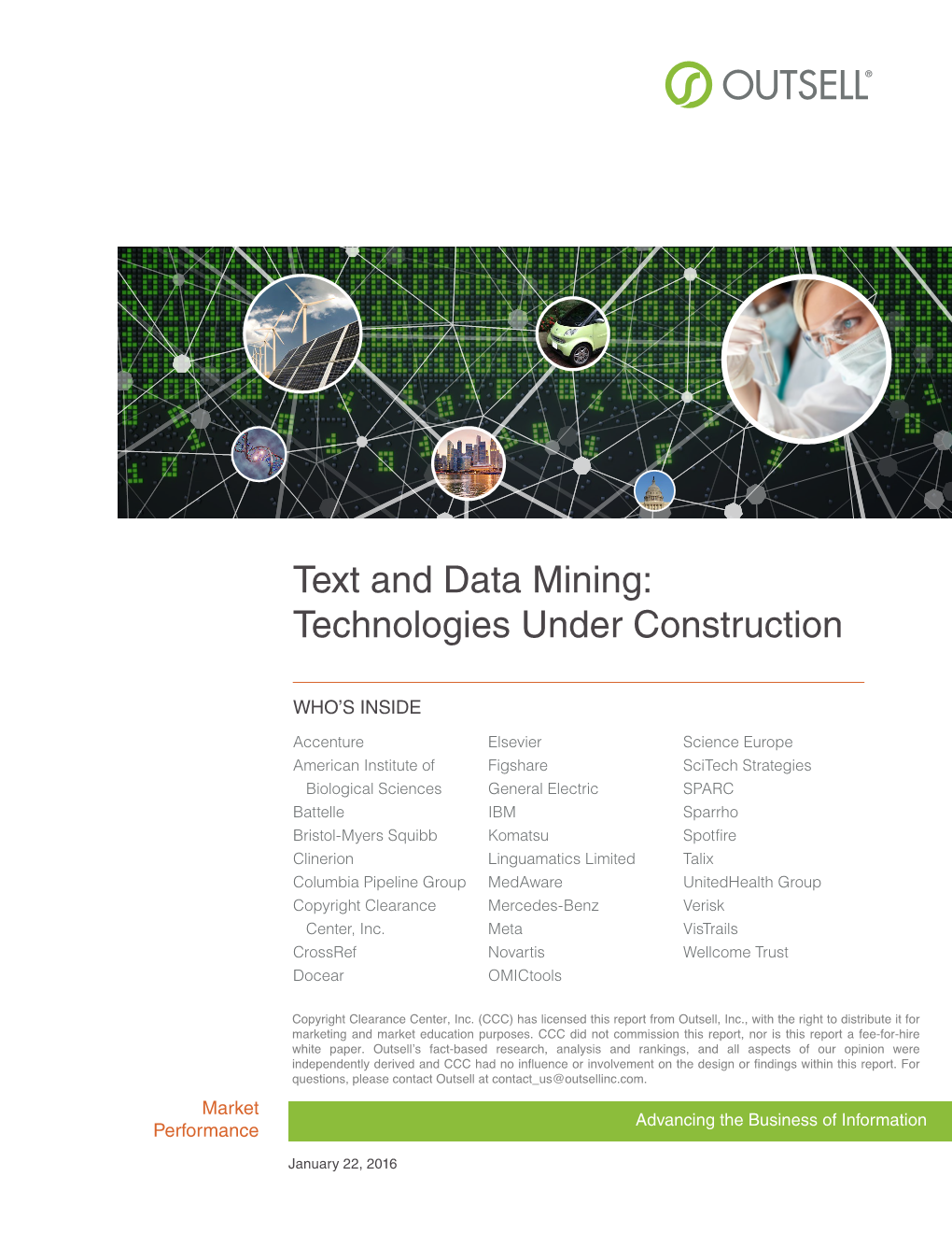 Text and Data Mining: Technologies Under Construction