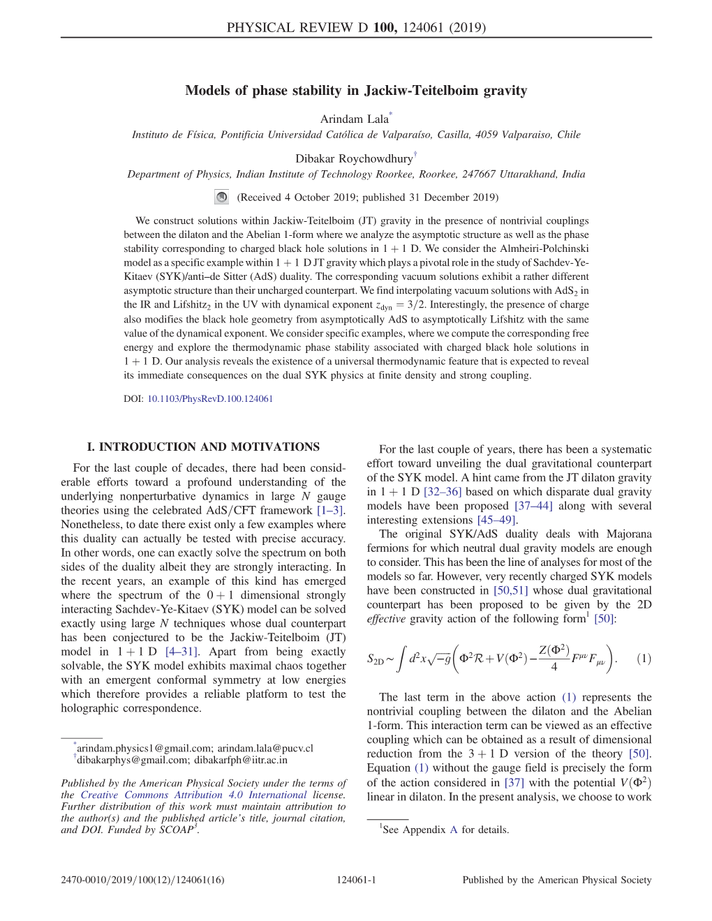 Models of Phase Stability in Jackiw-Teitelboim Gravity