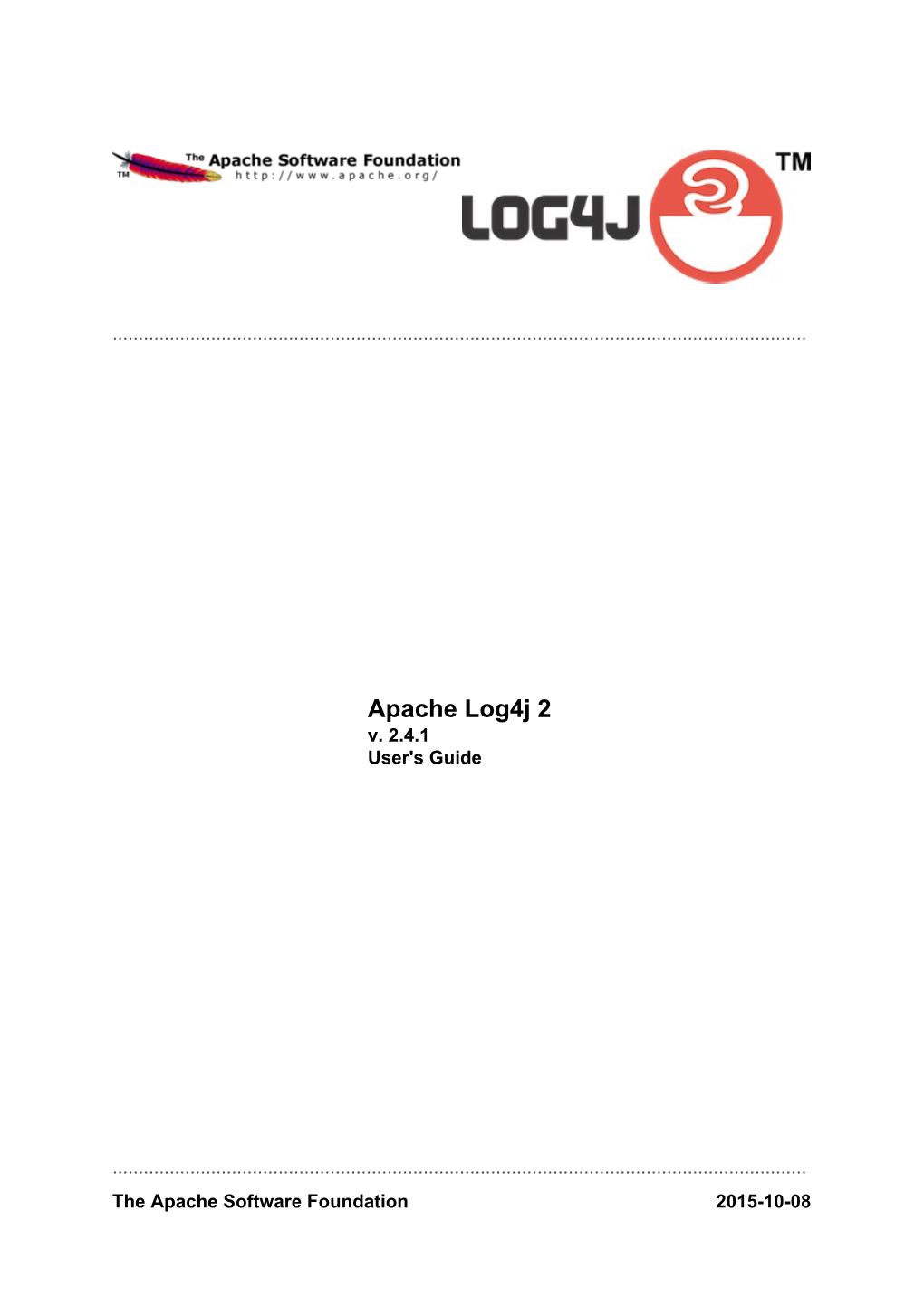 Apache Log4j 2 V