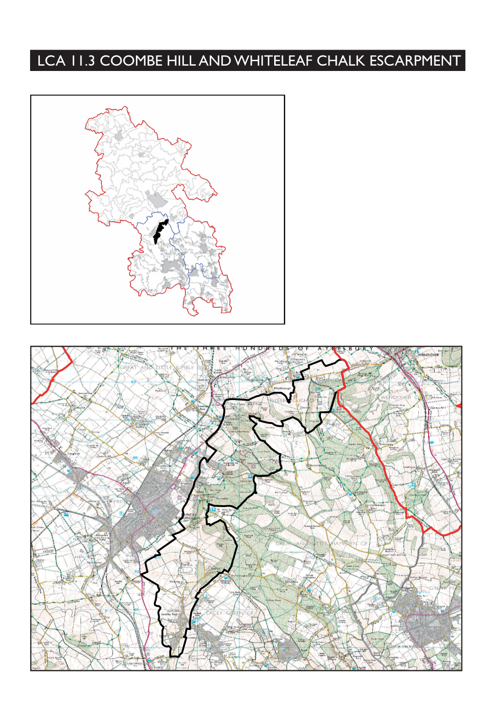 Lca 11.3 Coombe Hill and Whiteleaf Chalk Escarpment