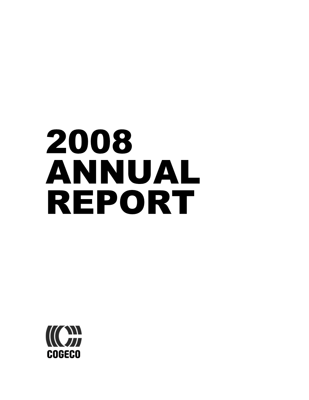 2008 Annual Report