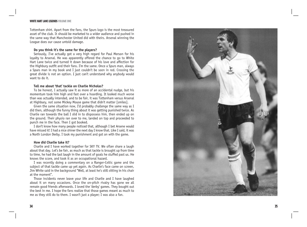 White Hart Lane Legends Volume One