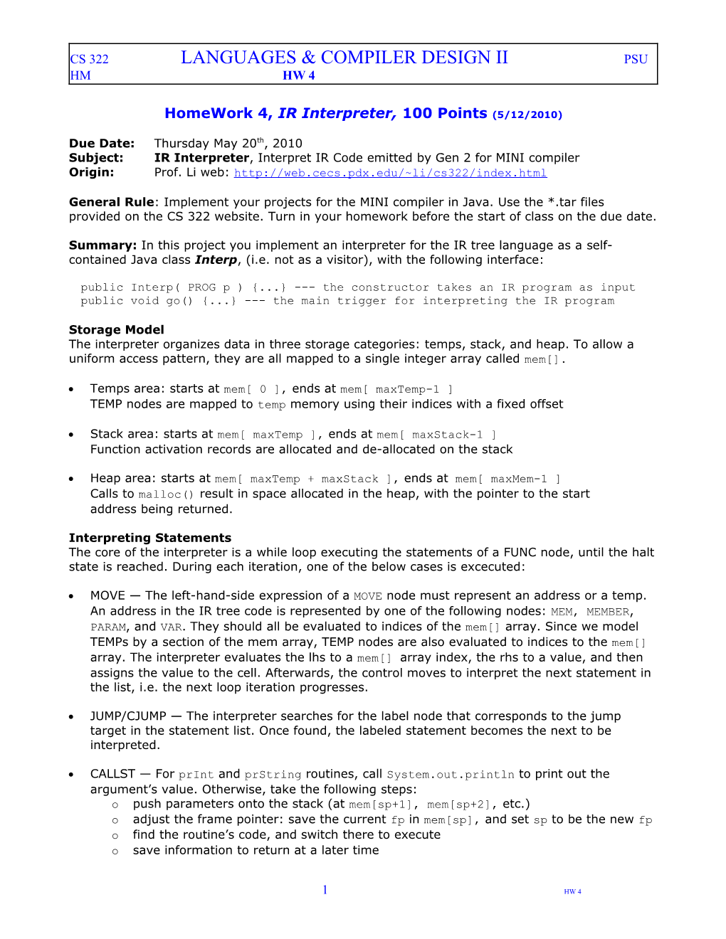 Handout 1, CS 133F Introduction to Fortran Programming s1