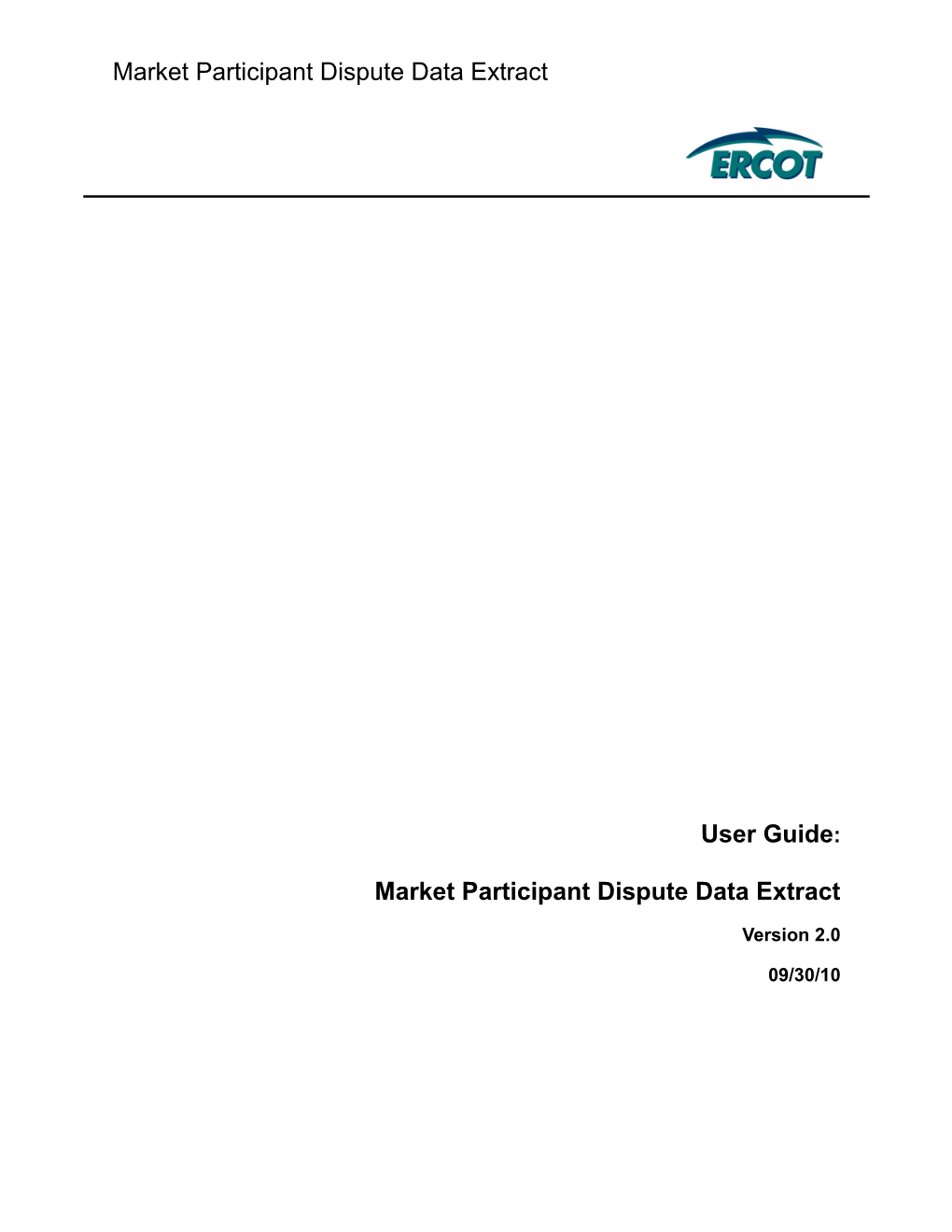 Project Name Business Requirements ERCOT Confidential s1