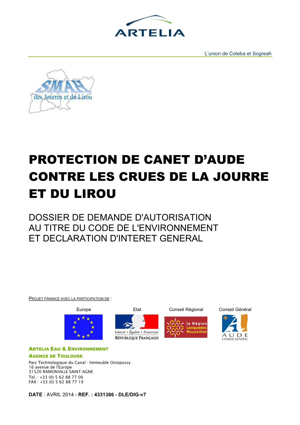 Protection De Canet D'aude Contre Les Crues De La