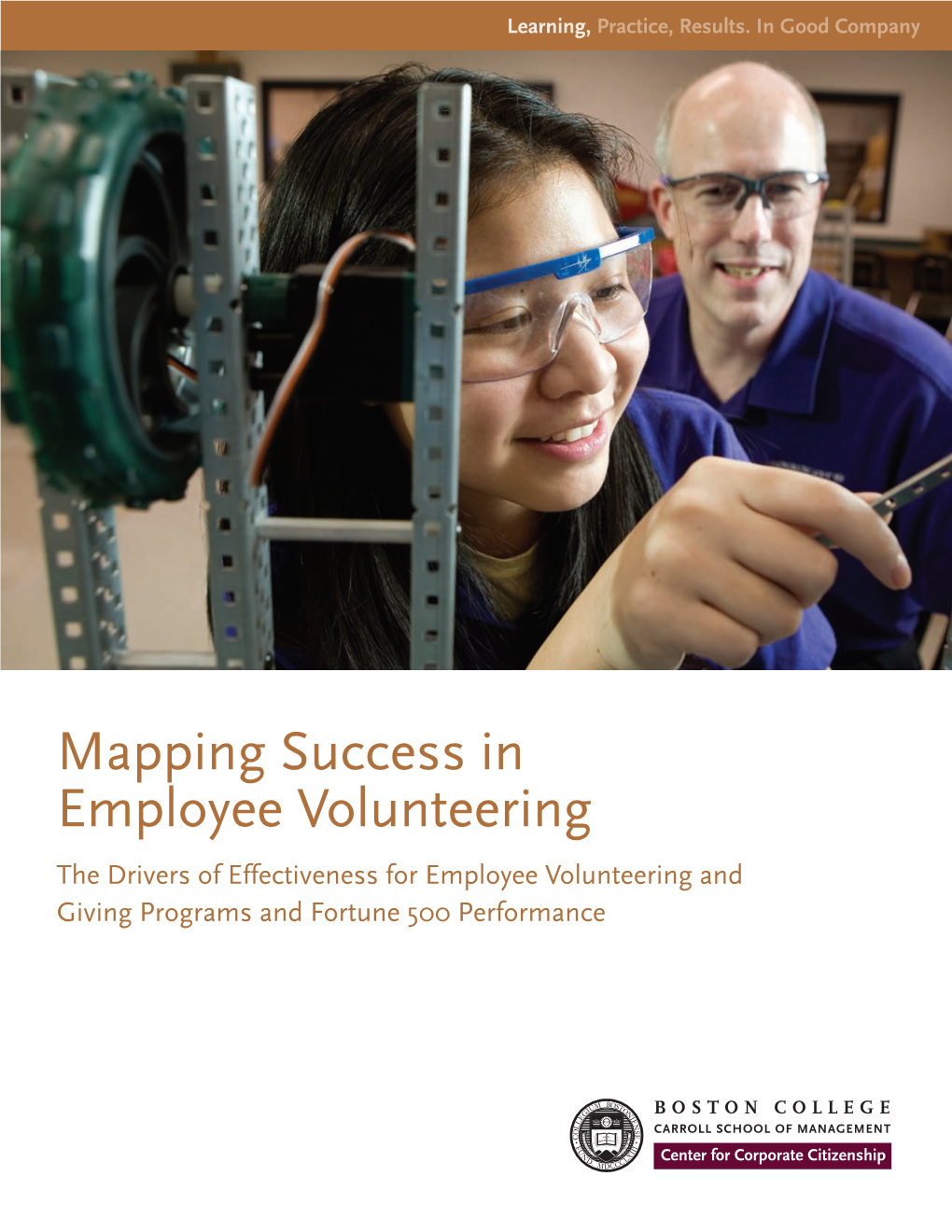 Mapping Success in Employee Volunteering