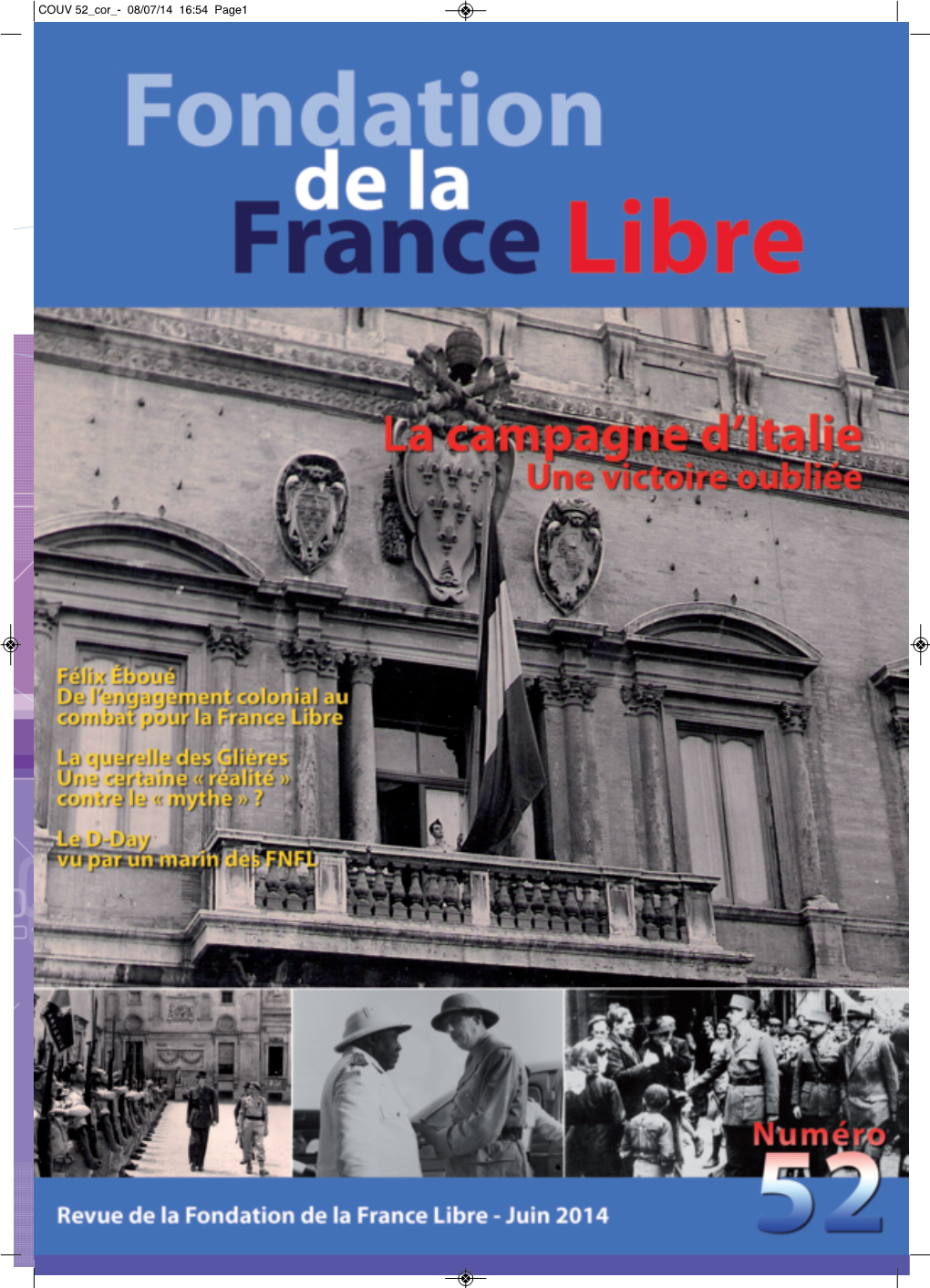 Revue De La Fondation De La France Libre