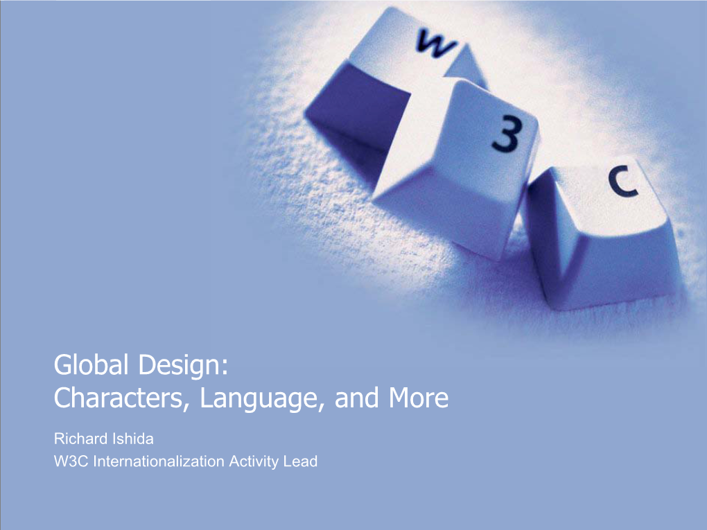 Consonant Characters and Inherent Vowels