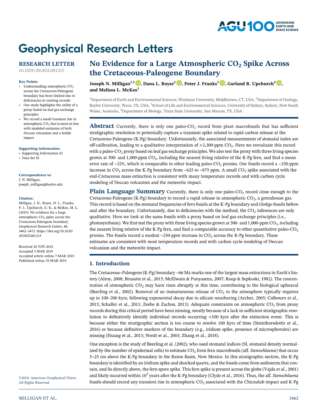 No Evidence for a Large Atmospheric CO2 Spike Across the Cretaceous