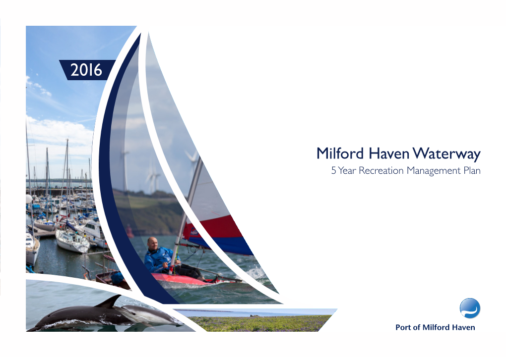 Milford Haven Waterway Recreation Plan