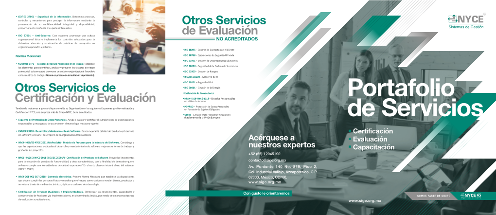 Portafolio De Servicios