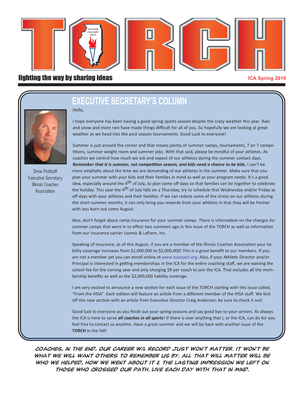Spring Edition TORCH 2019