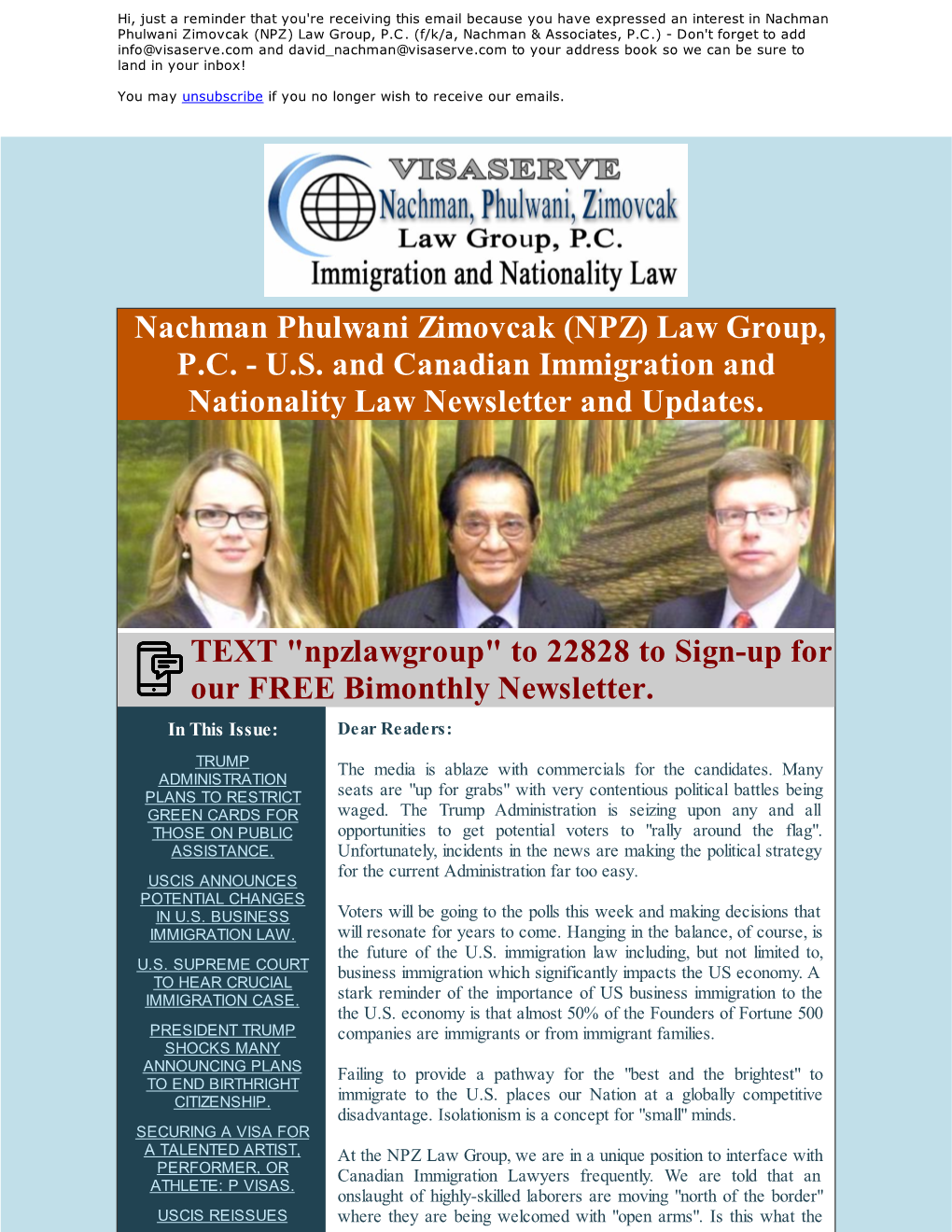 Nachman Phulwani Zimovcak (NPZ) Law Group, P.C