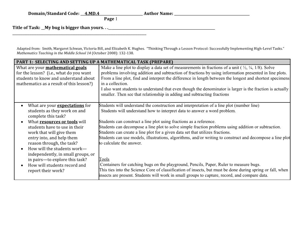 Thinking Through a Lesson Protocol (TTLP) Template s13