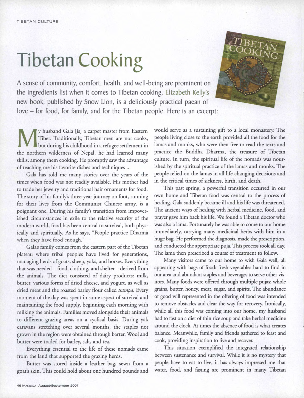 Tibetan Cooking