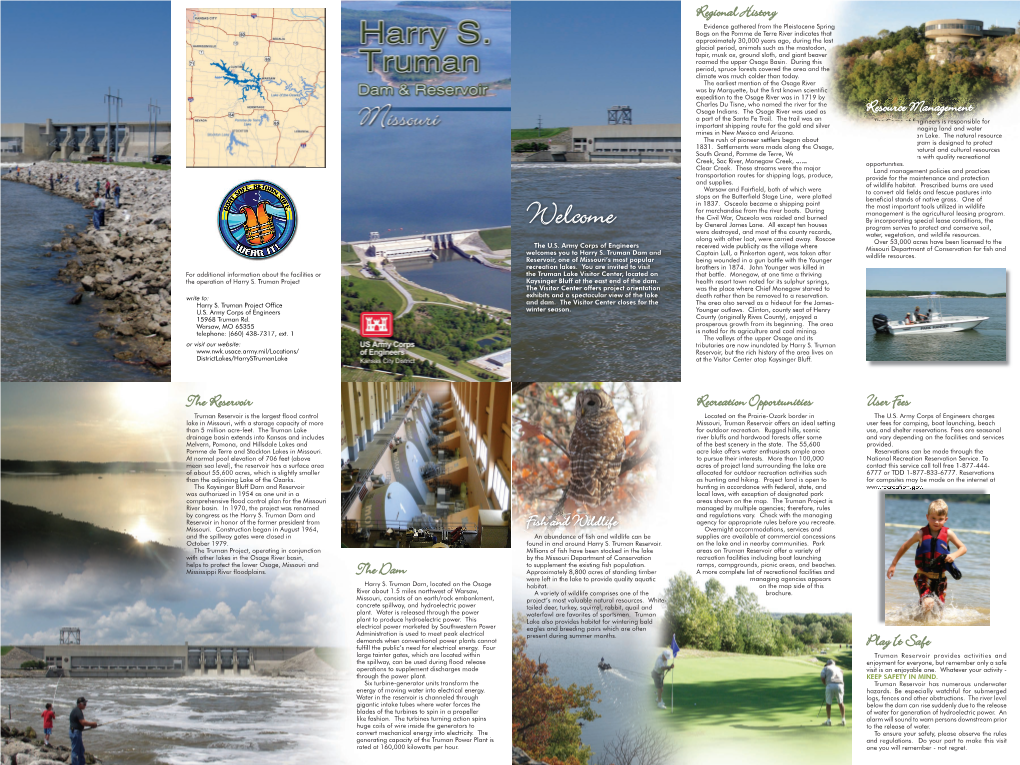 Harry S. Truman Lake Brochure