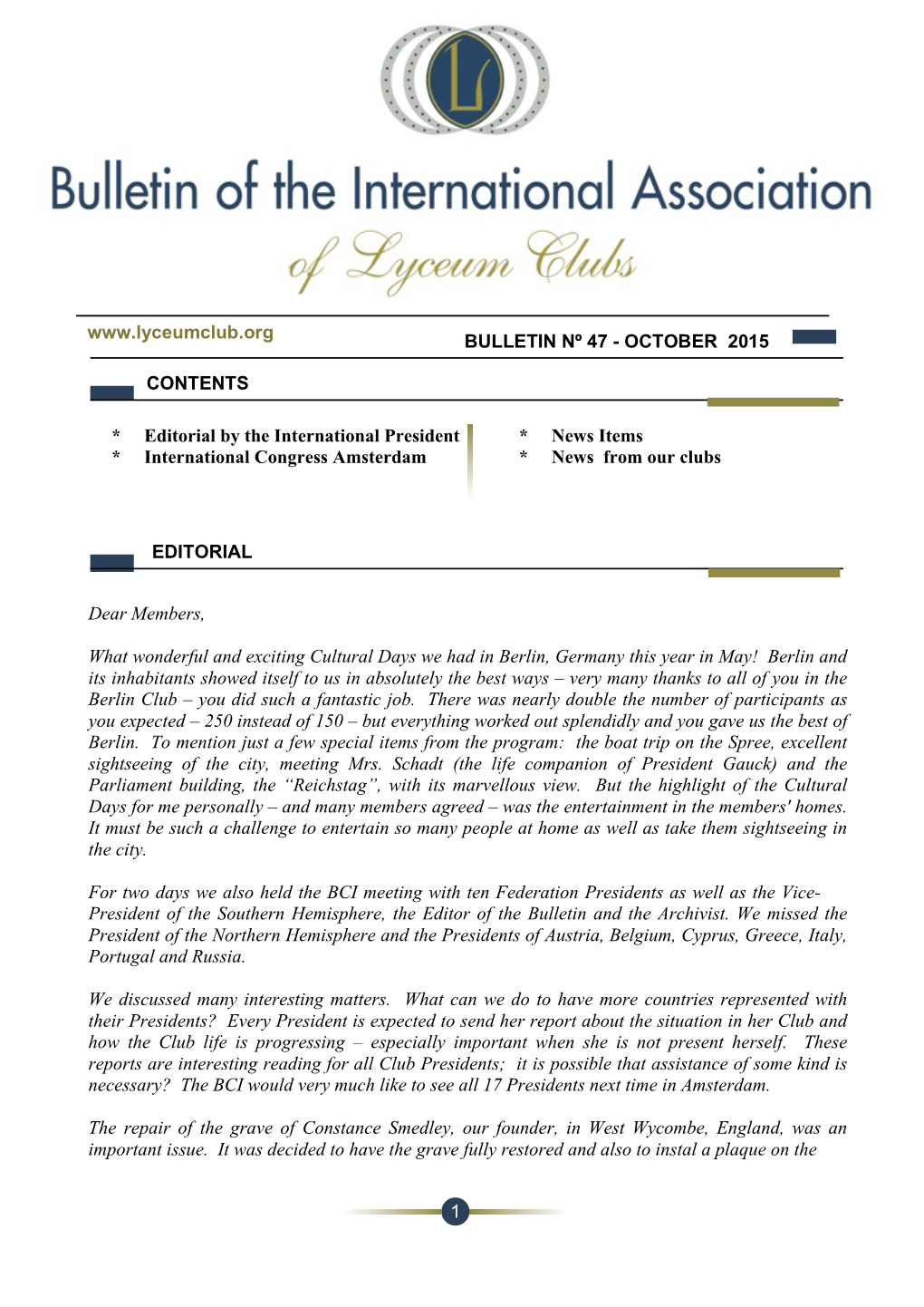 2015 October International Bulletin En