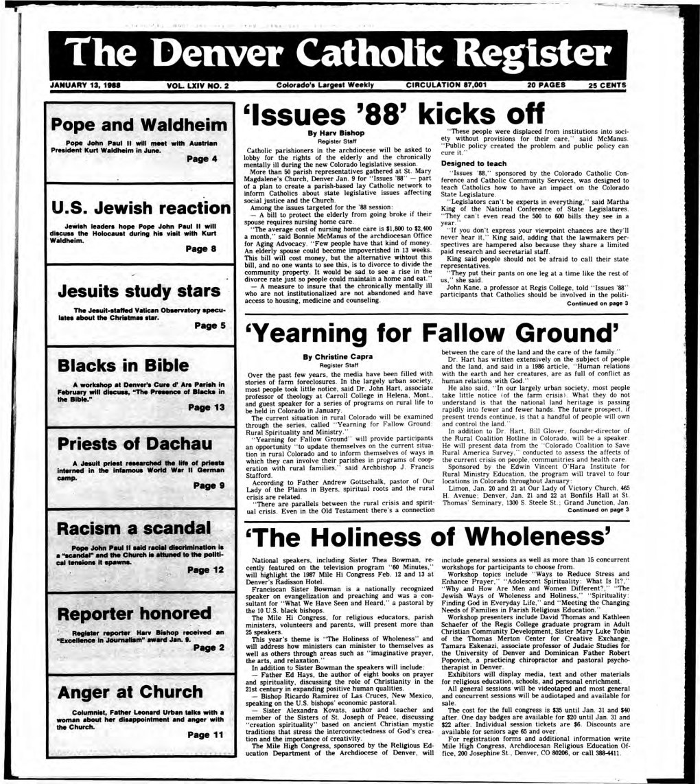 The Denver Catholic Register