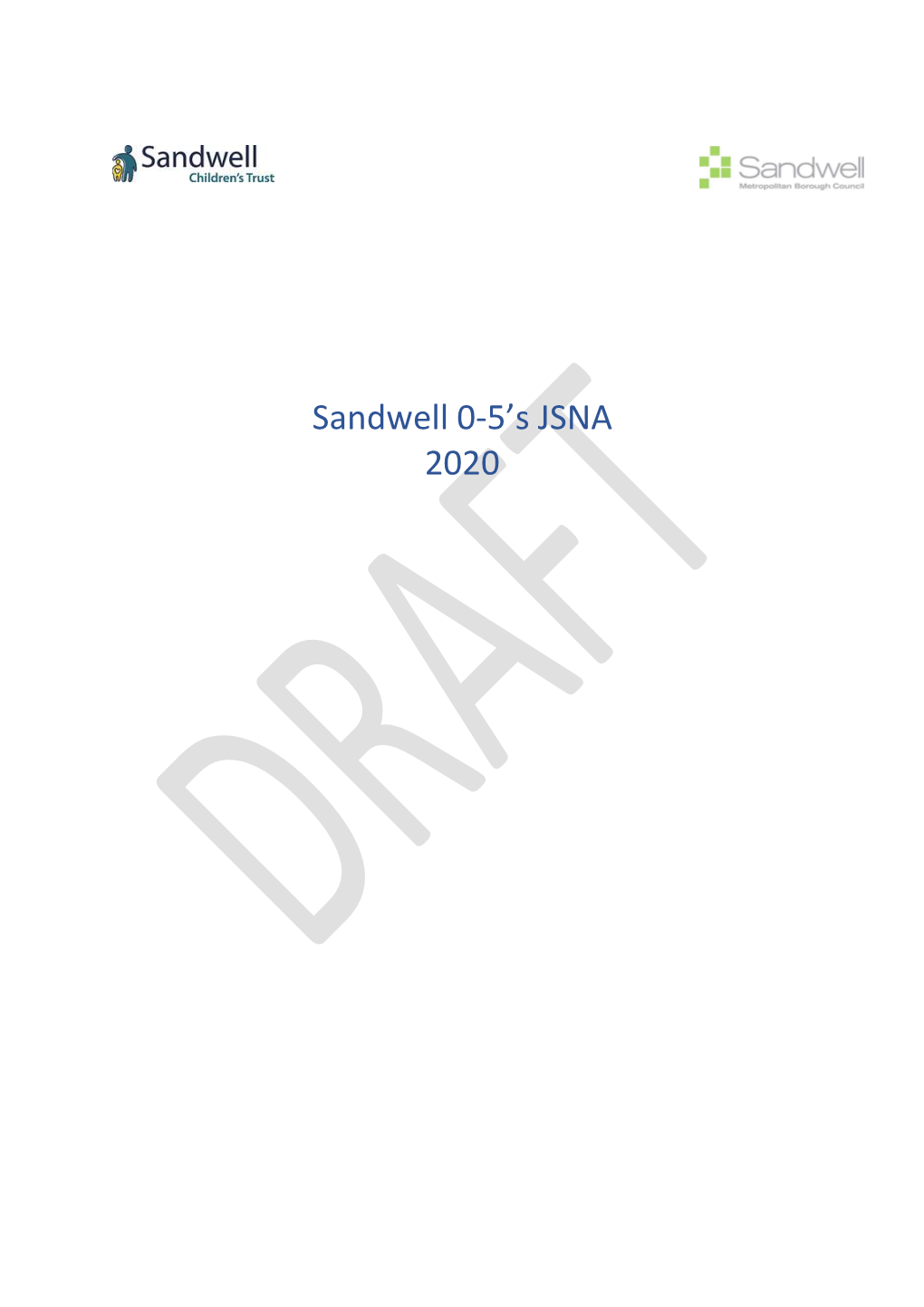 Sandwell 0-5'S JSNA 2020