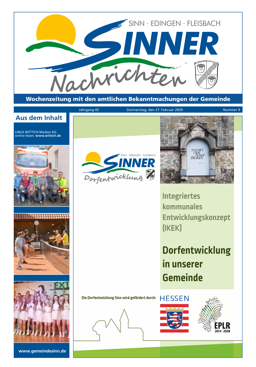 Dorfentwicklung Inunserer Gemeinde