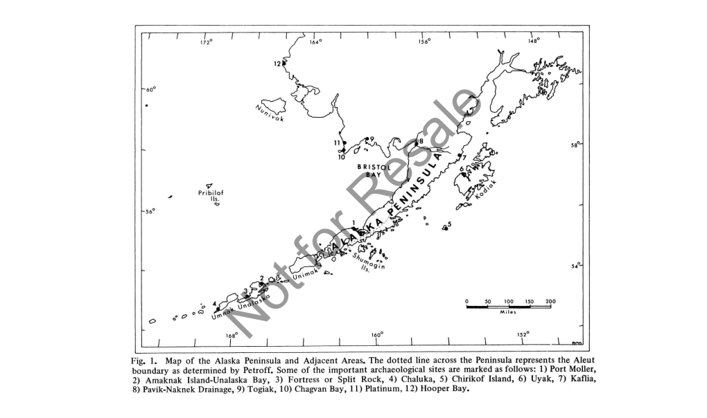 Prehistoric Aleut Influence at Port Moller