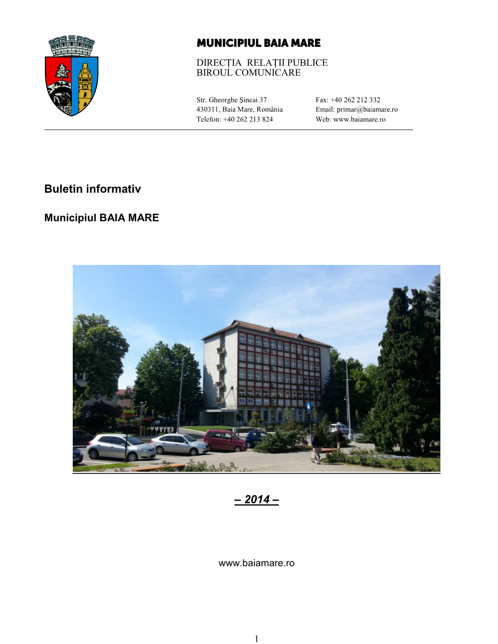 Buletin Informativ