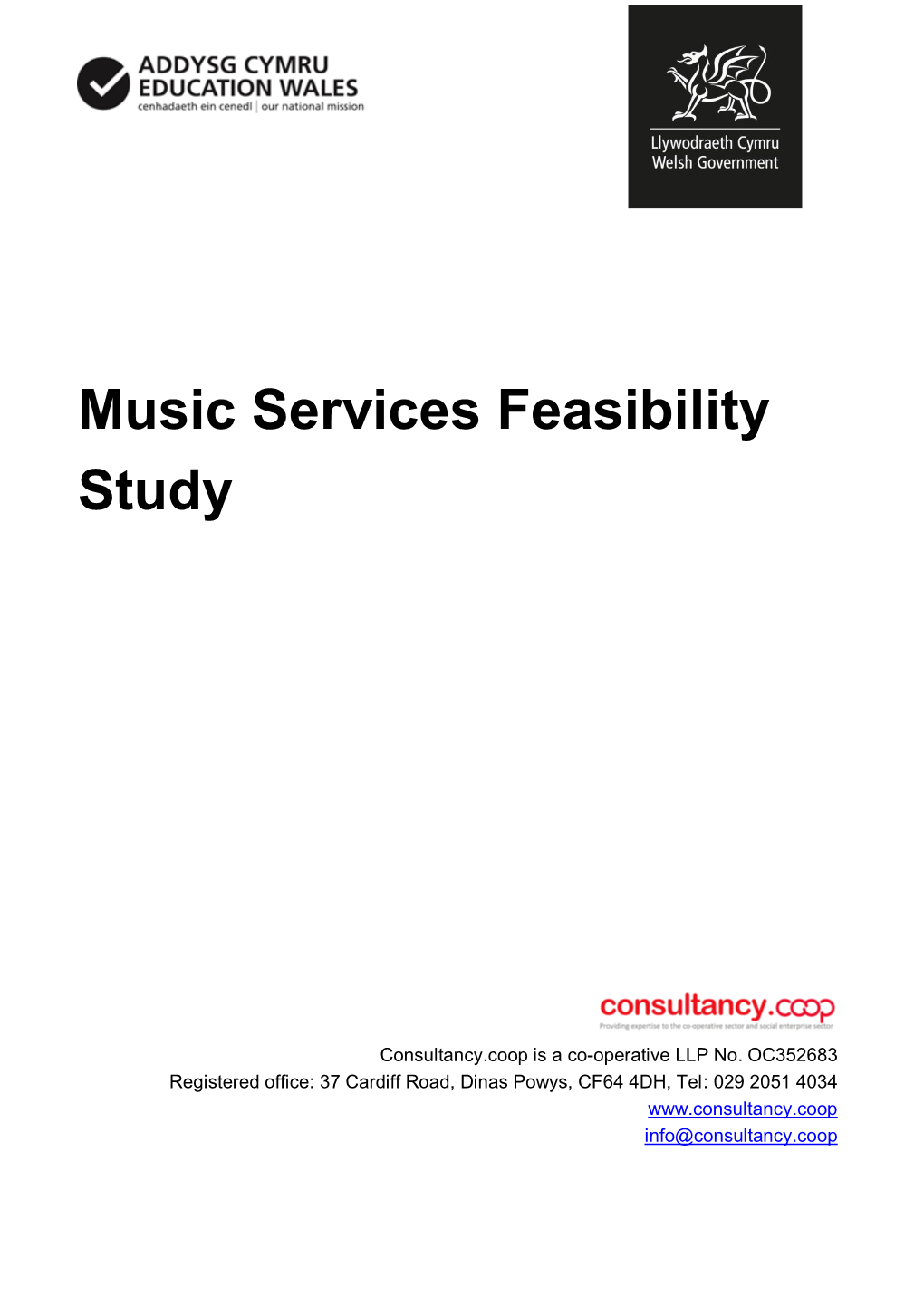 Music Services Feasibility Study