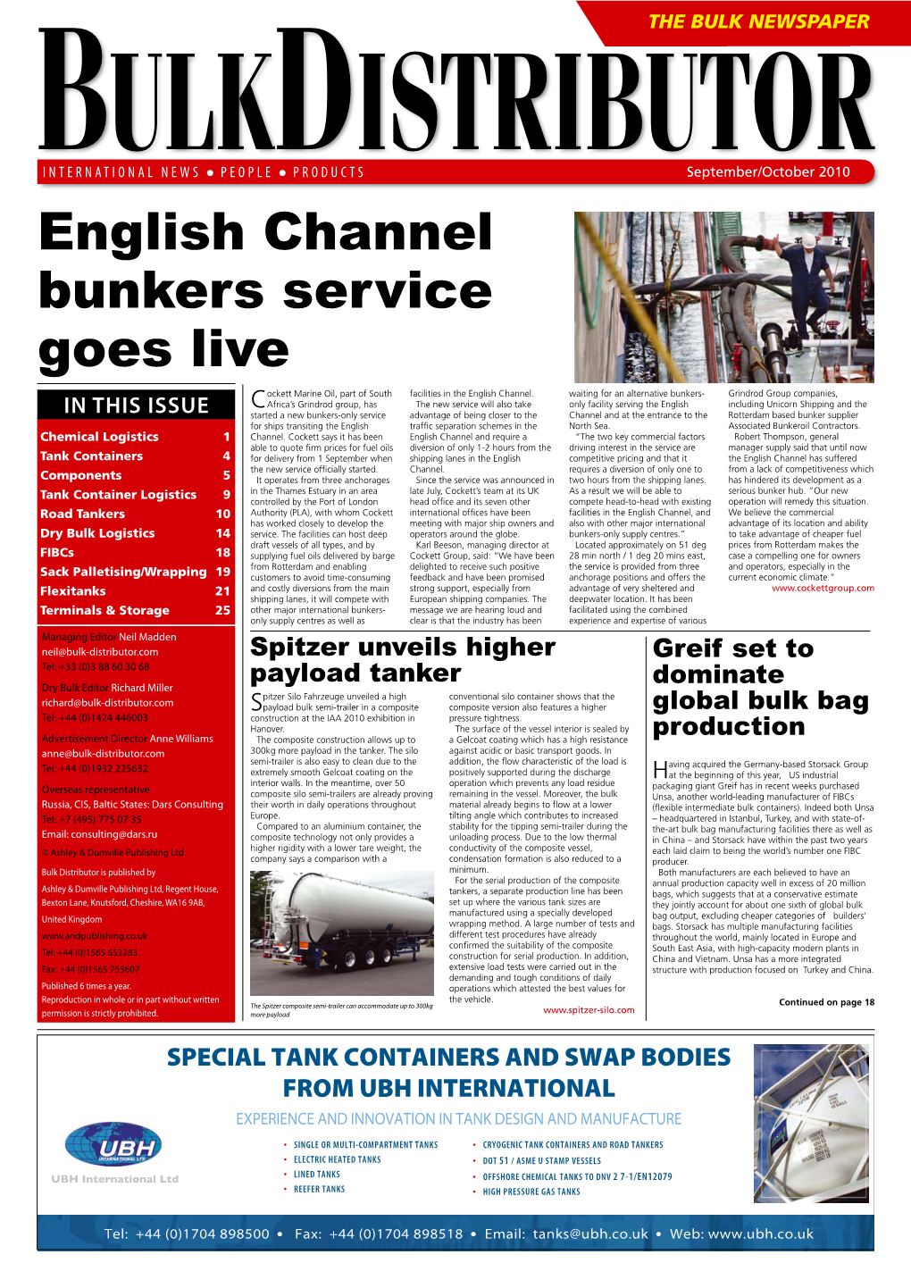 English Channel Bunkers Service Goes Live