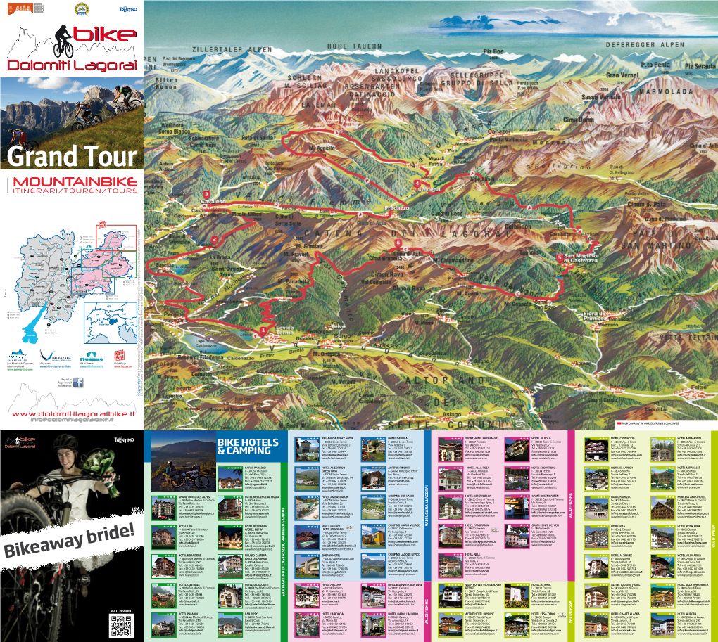 Grand Tour MOUNTAINBIKE ITINERARI/TOUREN/TOURS