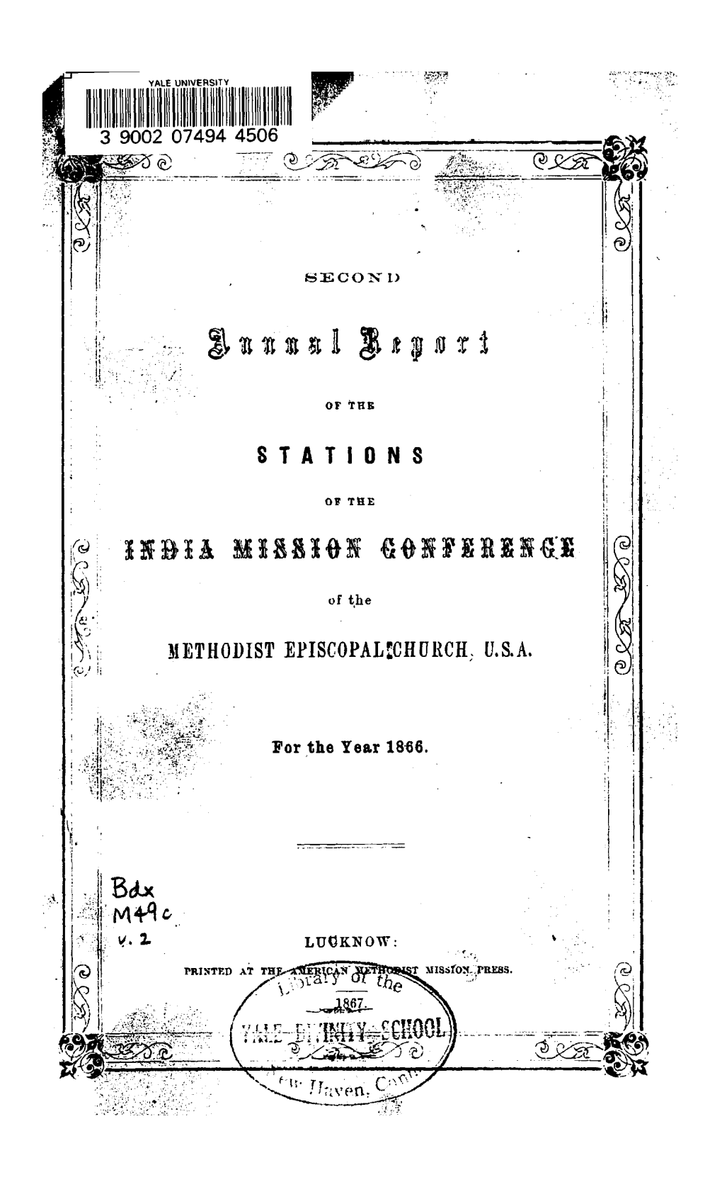 Uu METHODIST Episcopalfichurch; U.S.A