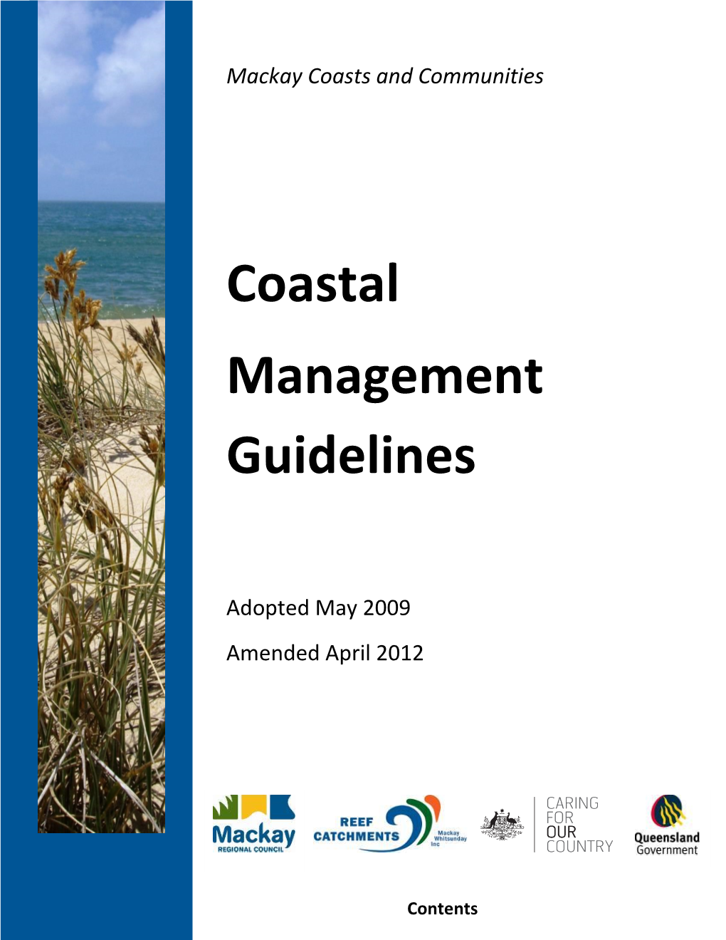 Coastal Management Guidelines