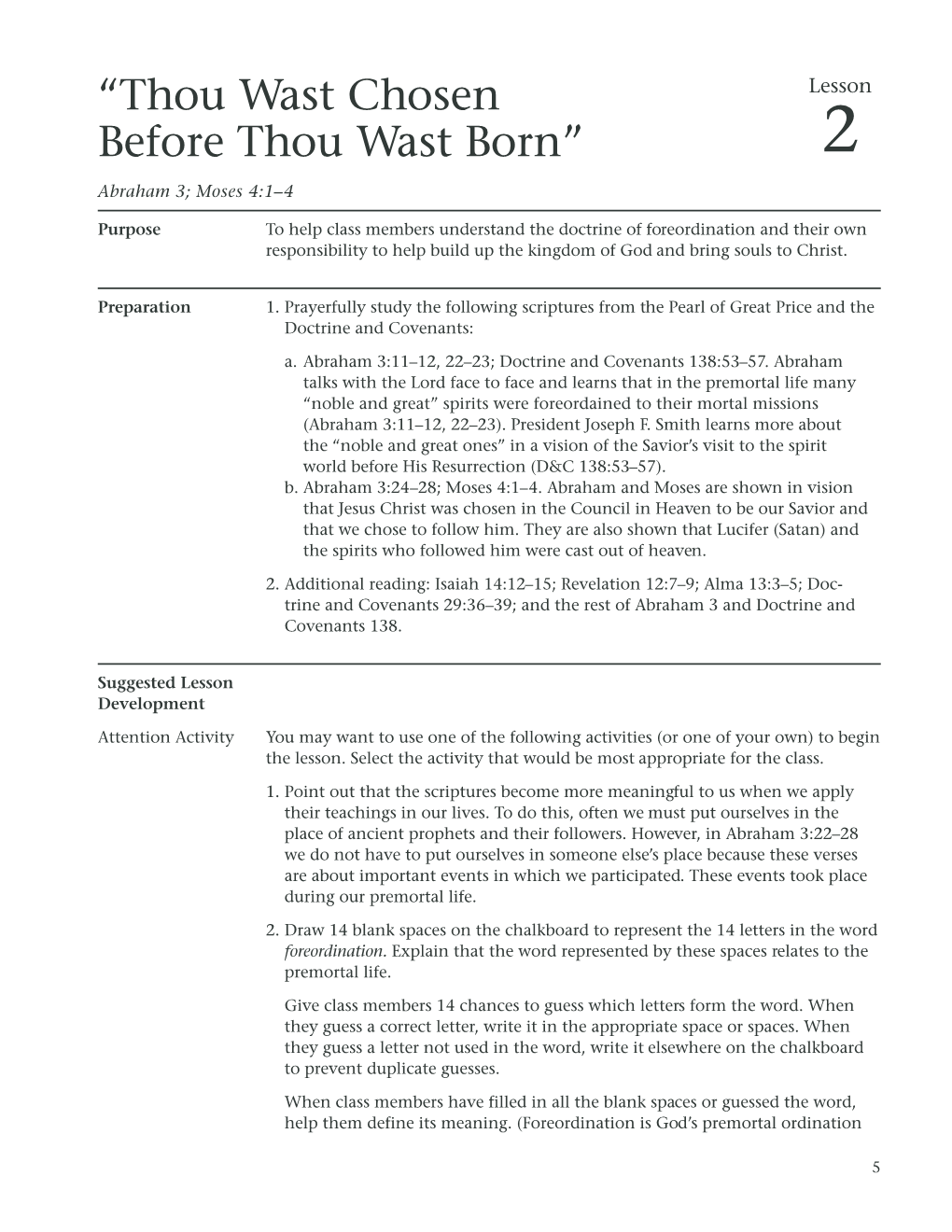 Old Testament: Gospel Doctrine Teacher\222S Manual