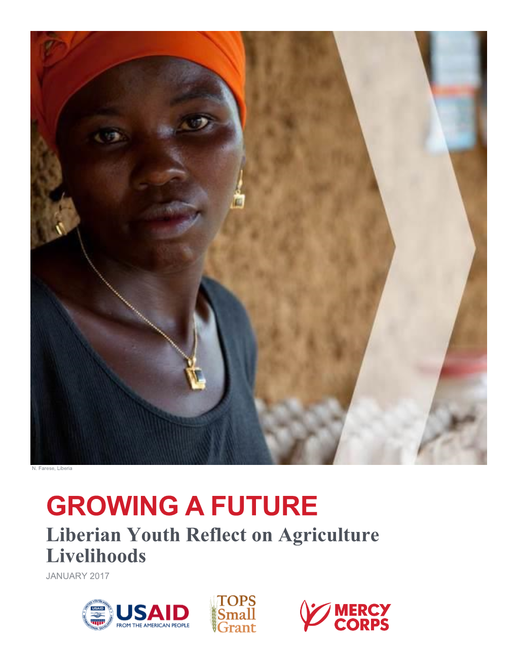 Liberian Youth Reflect on Agriculture Livelihoods JANUARY 2017