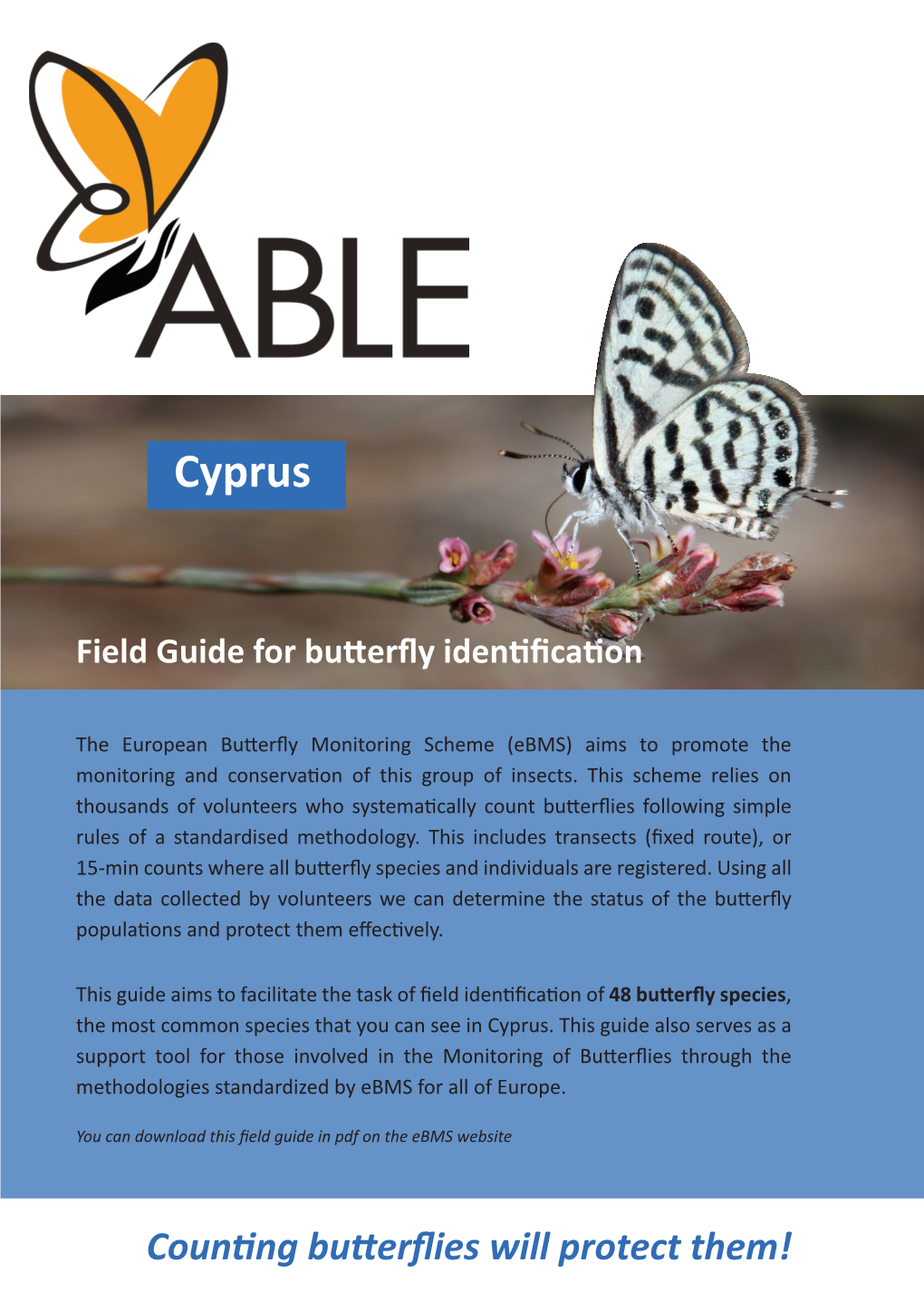 Field Guide for Bu�Erﬂy Iden�ﬁca�On