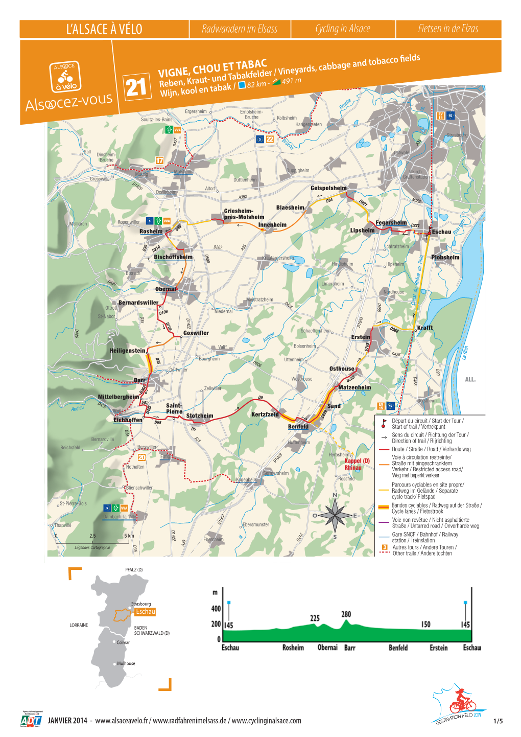 L'alsace À Vélo