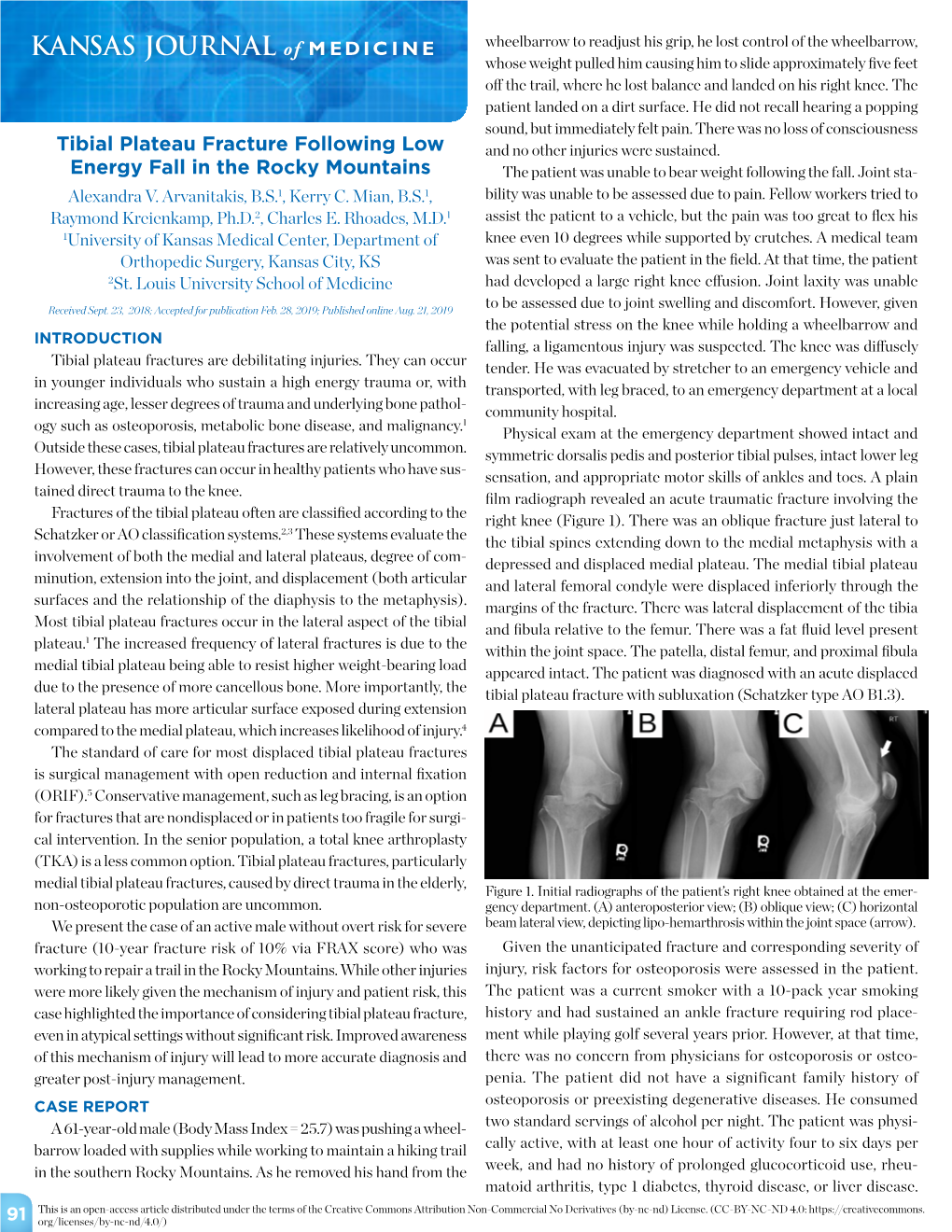 Kansas Journal of Medicine, Volume 12 Issue 3