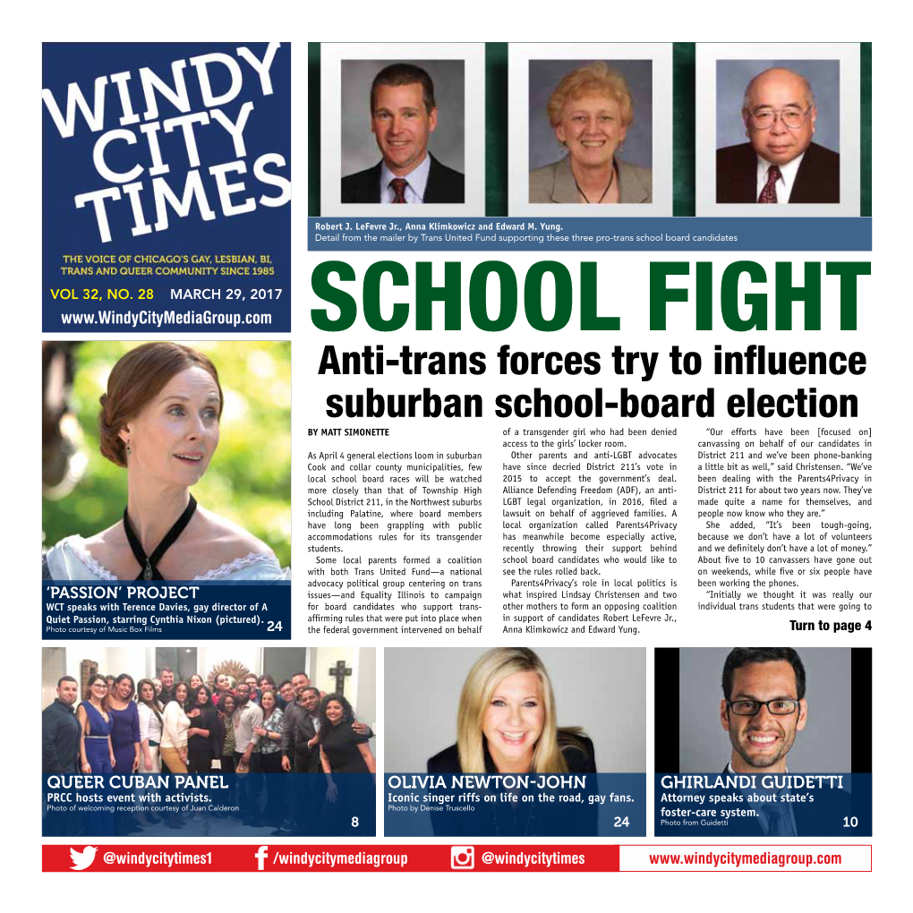 Anti-Trans Forces Try to Influence Suburban School-Board Election