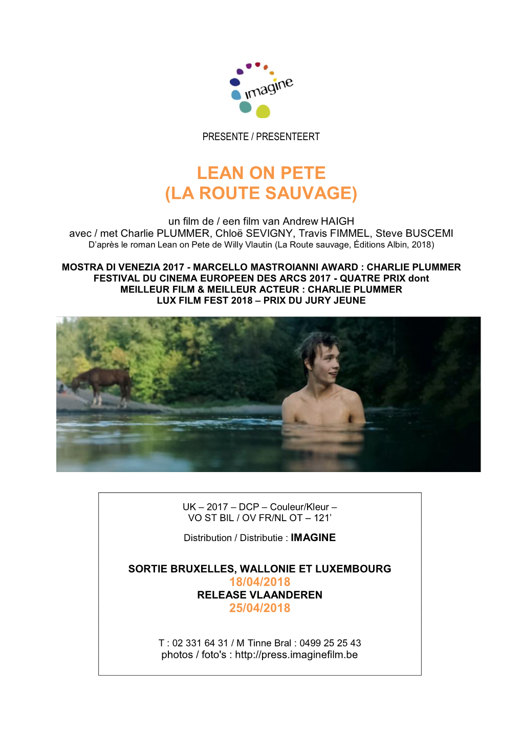Lean on Pete (La Route Sauvage)