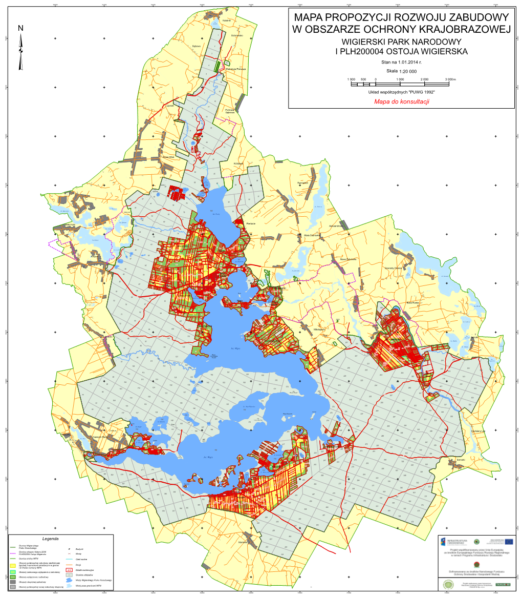 Mapa Propozycji Rozwoju Zabudowy W Obszarze