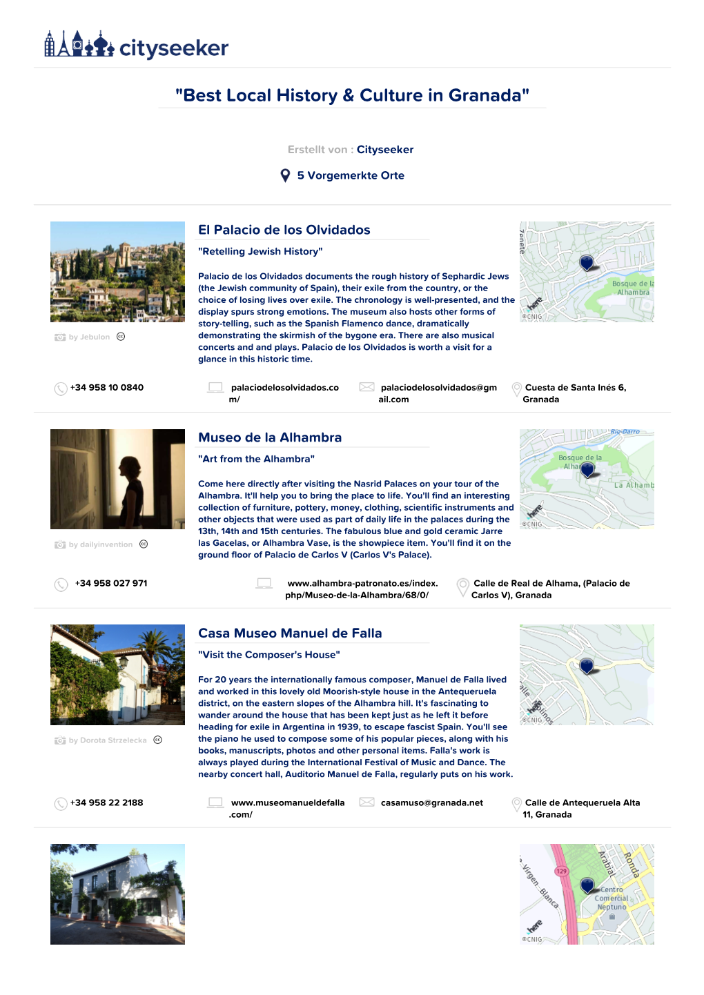 Best Local History & Culture in Granada