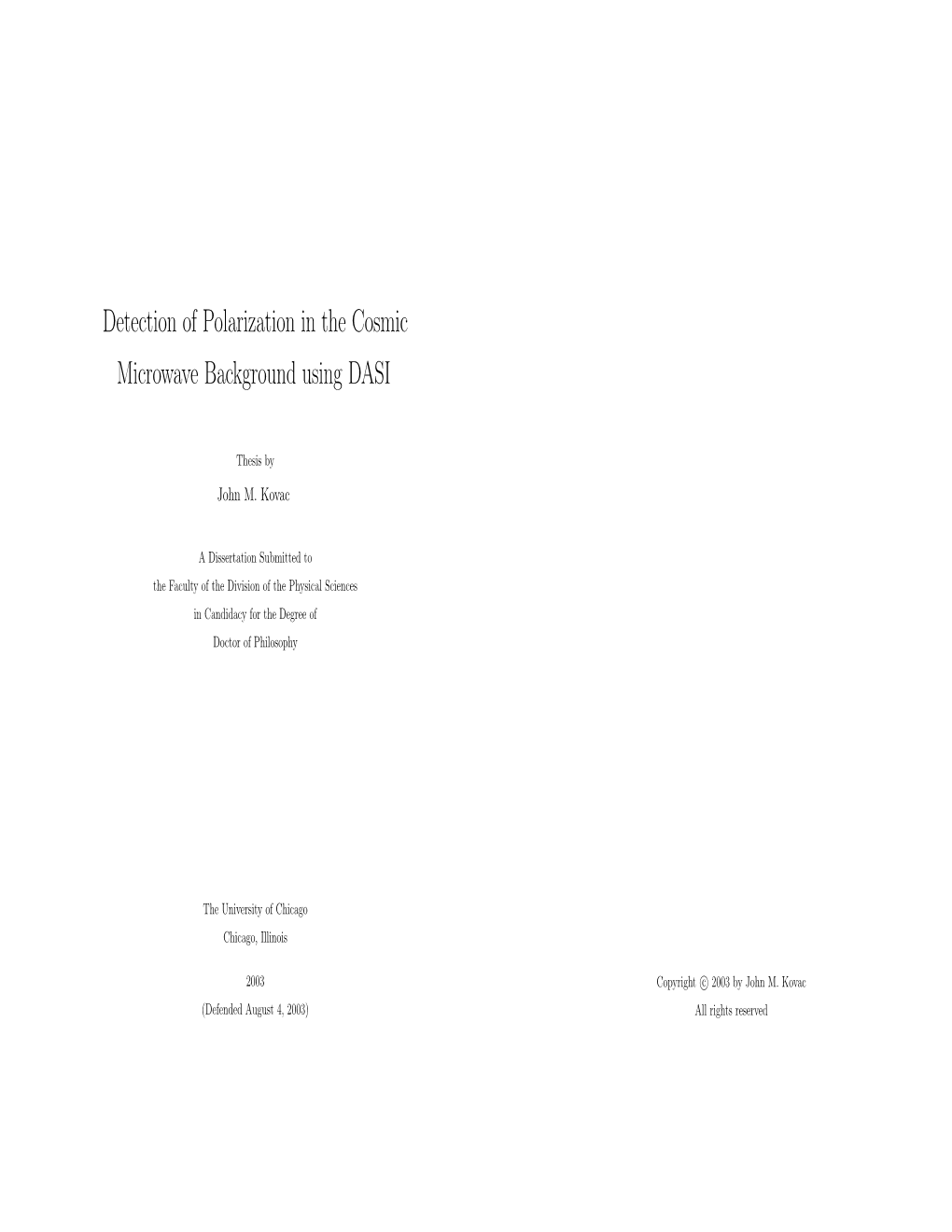 Detection of Polarization in the Cosmic Microwave Background Using DASI