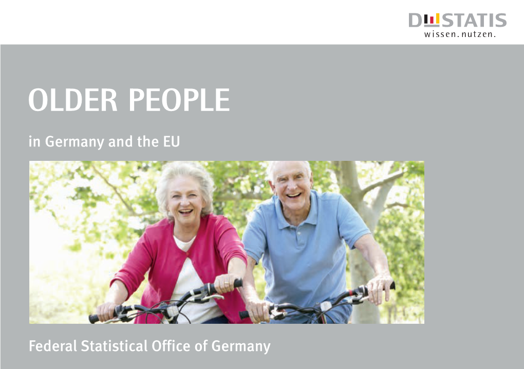 Older People in Germany and the EU 2016